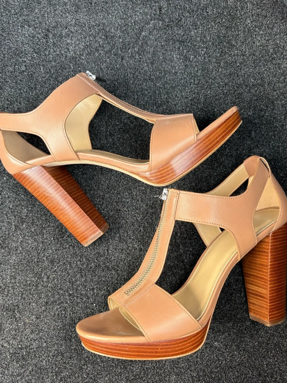 Michael Kors Bundle: Berkley Platform Sandals & Espadrille Wedges Size 10